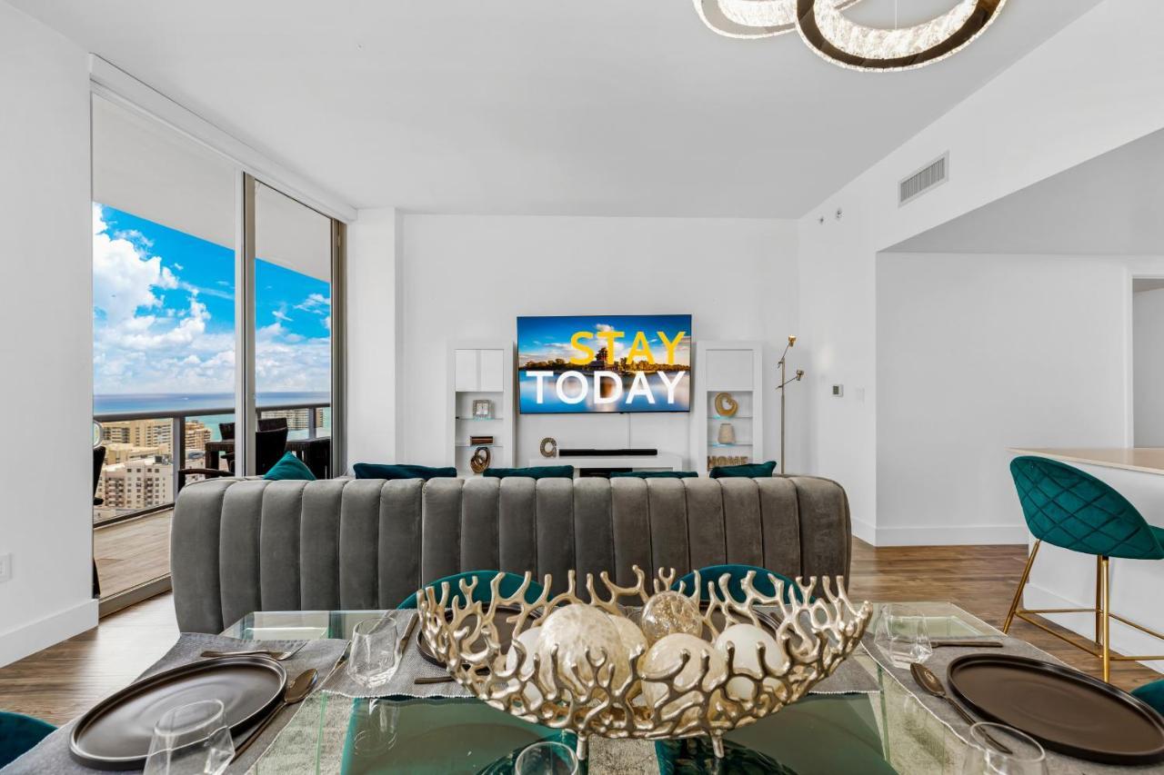 Beachwalk Resort - Penthouse In The Sky 3Bdr And 3Ba Luxury Condo Direct Ocean View Холандейл Бийч Екстериор снимка